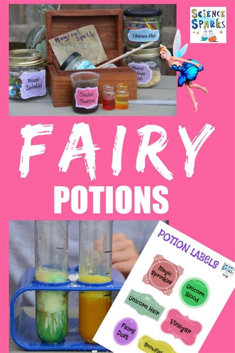 Science For Kids Magical Fairy Potions For Kids Potions For Kids