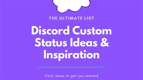 Best Discord Status Ideas Aesthetic Funny And Cool