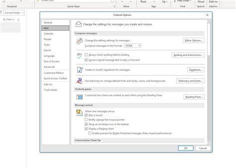 How To Set The Default Message Format In Outlook