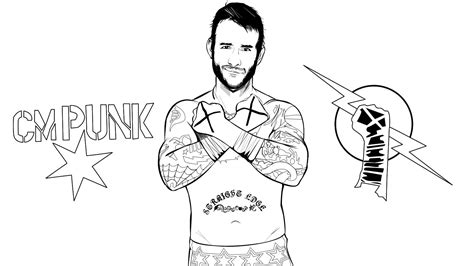 Jeff Hardy Colouring Pages Sketch Coloring Page