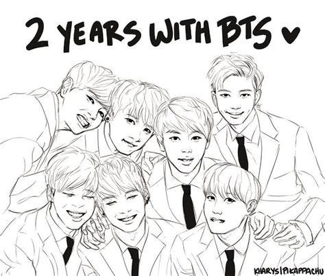 Bts Imagenes Para Colorear
