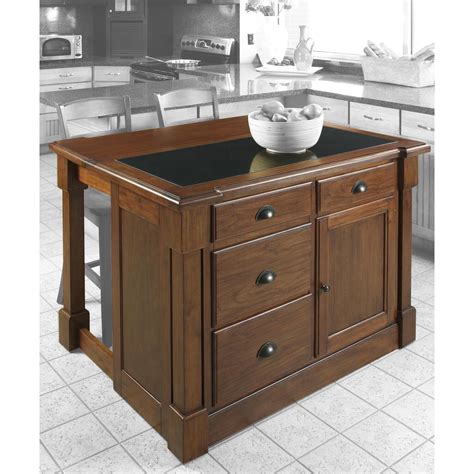 One man shared a video of the stairs to his cellar, which are also hidden in the kitchen, behind the cupboard. Home Styles 5520-945 Aspen Kitchen Island w/hidden drop ...