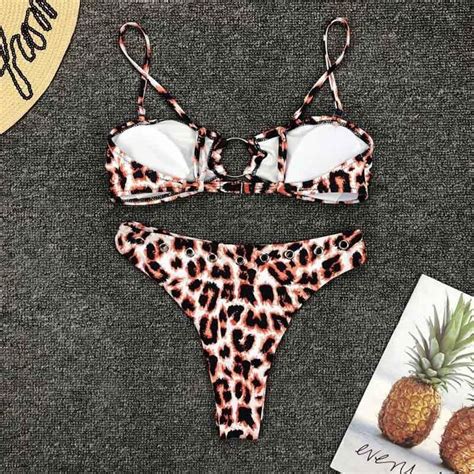 Fiona Bikini Shopdevi Leopard Bikini Bikinis Print Bikini