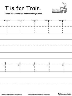 Download this free vector about alphabet tracing worksheet with letter t and t, and discover more than 13 million professional graphic resources on freepik. Pin on Writing Letters & Words / Tracing