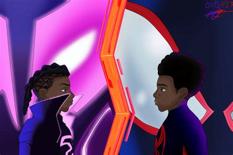 Miles Morales And Prowler Miles From Atsv By Gokurelien On Deviantart