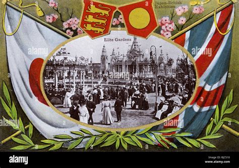 Elite Gardens The Japan British Exhibition Of 1910 Took Place At