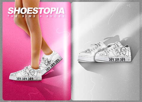 Shoestopia Street Shoes Shoestopia Shoes For The Sims 4