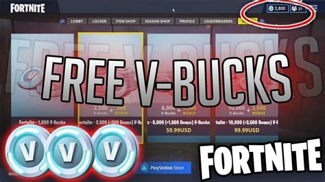 How To Get Free V Bucks In Fortnite Fortnite V Bucks Generator