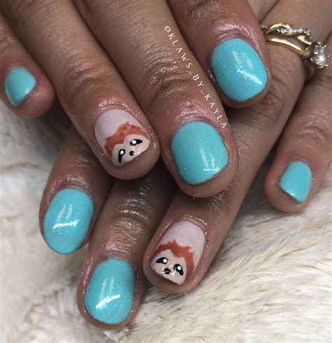 How Adorable Are These Sloths Klawsbykayla Slothnails