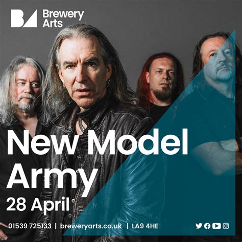 New Model Army New 2023 Show Announced Tour News Nottingham