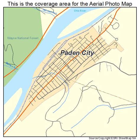 Aerial Photography Map Of Paden City Wv West Virginia