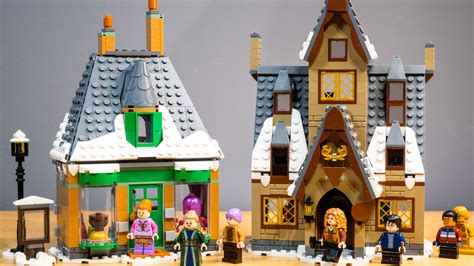 Lego Harry Potter Besuch In Hogsmeade Nahaufnahmen