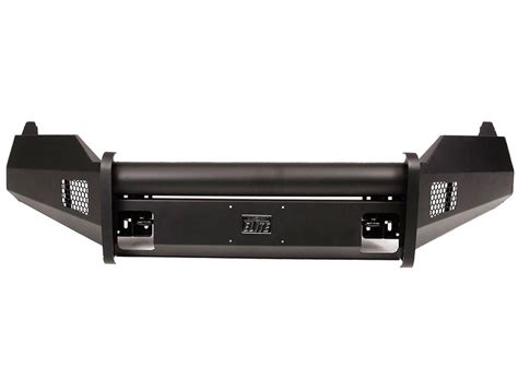 Fab Fours Black Steel Elite Front Bumper Realtruck