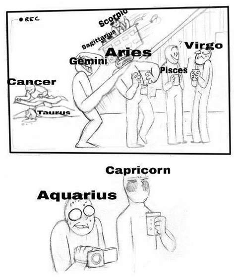 Zodiac Signs The Signs In Draw Your Squad Memes Zodiac Signs Funny