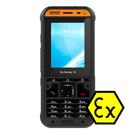 Ecom Ex Handy 10 Dz2 Intrinsically Safe Mobile Phone 247able
