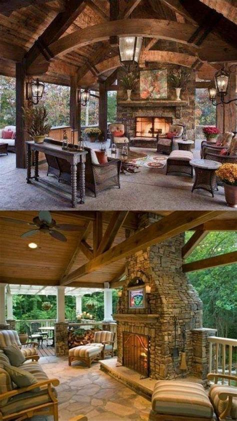 Pin By Brittany Kennedy On Dream House Outdoor Fireplace