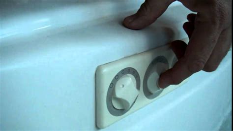 There is a control switch that is used to turn the whirlpool tub on and off. Bathtub Jet Switch Not Functioninig.AVI - YouTube