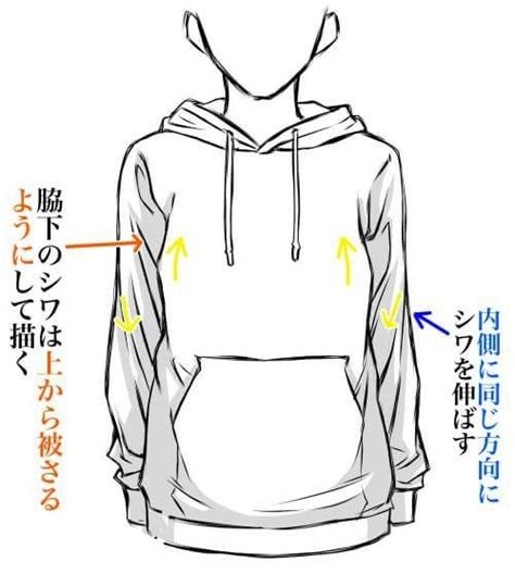 Pin By みりん On Ropa Owo Hoodie Drawing Reference How To Draw Hoodies