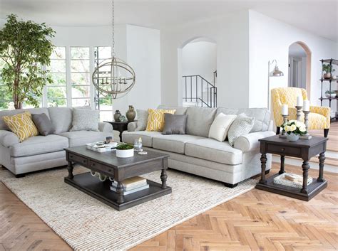 A Classy Living Room Featuring The Karen Sofa Collection Living Room