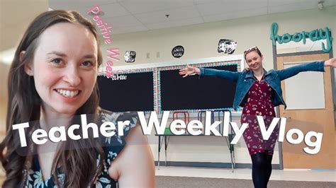 teacher mom weekly vlog week in my life teacher appreciation week positive work week vlog