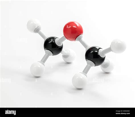 Periodic Table Of Elements Molecule On A White Background Stock Photo