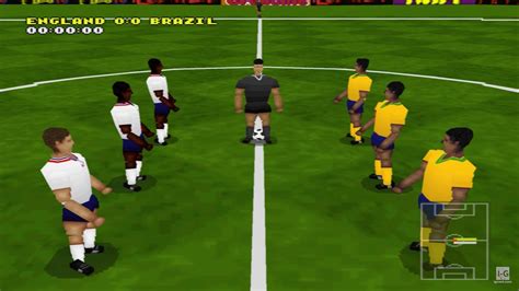Actua Soccer Ps1 Gameplay 4k60fps Youtube