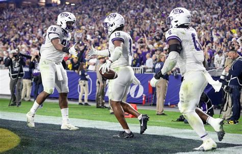 Photos From Tcus Win Over Michigan In Fiesta Bowl Fort Worth Star