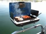 Grill For Pontoon Boat Images