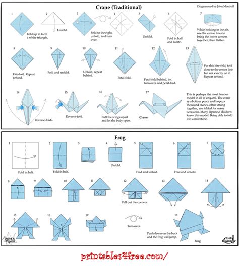 Origami Easy Advanced Printables4free Com