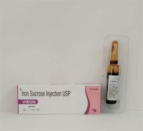 5ml Iron Sucrose Injection Packaging Type Vial Rs 289vial Id