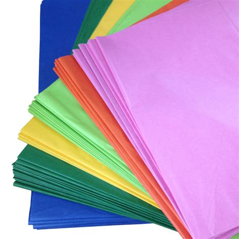 Colored Wrap Tissue Paper Wrapping Tissue Paper Supplier