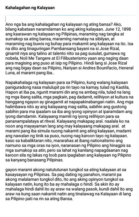 Mga Kahalagahan Ng Araw Ng Kalayaan Ng Pilipinas Philippine Government