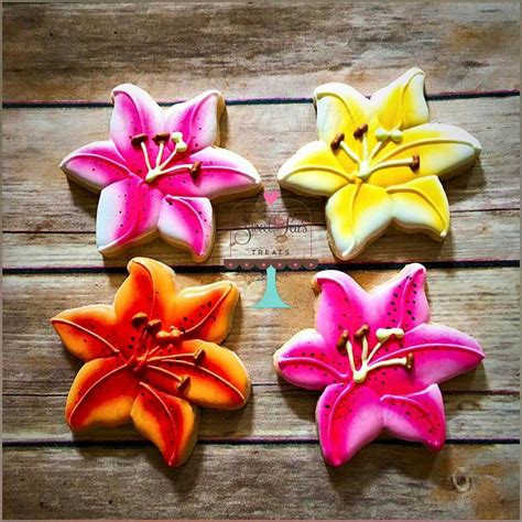 Maybe you would like to learn more about one of these? Lilly Cookies | Flower cake, Flowers, Cookies