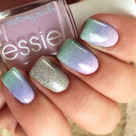 Nailpolis Museum Of Nail Art Sparkling Pastel Gradient By Nicole