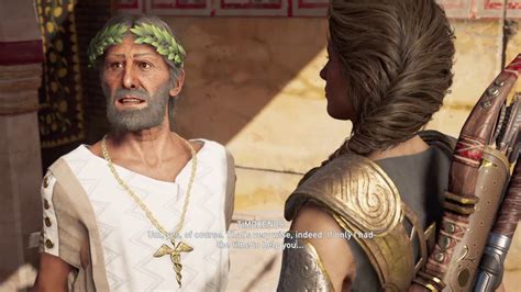 Assassin S Creed Odyssey Priest Guidance Youtube
