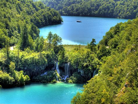 Le Parc National De Plitvice En Croatie