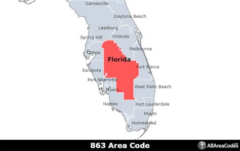 863 Area Code Location Map Time Zone And Phone Lookup