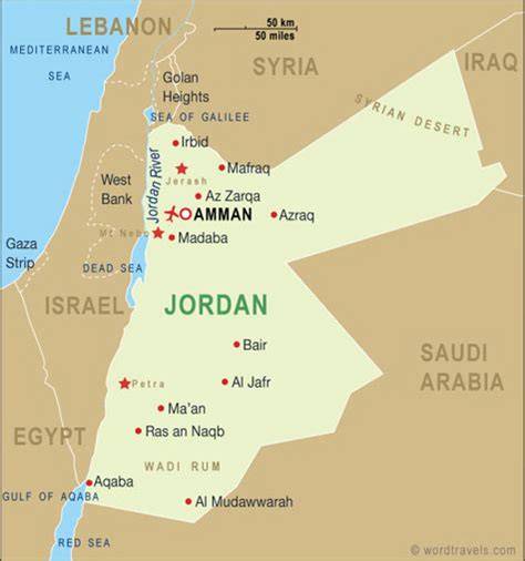 Ürdün ülkesinin doğusunda ve güneyinde suudi arabistan, batısında i̇srail ve batı şeria, kuzeyinde suriye. Ürdün Haritası ve Ürdün Uydu Görüntüleri