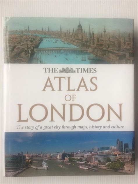 The Times Atlas Of London By Anon Fine Hardcover 2012 1st Edition