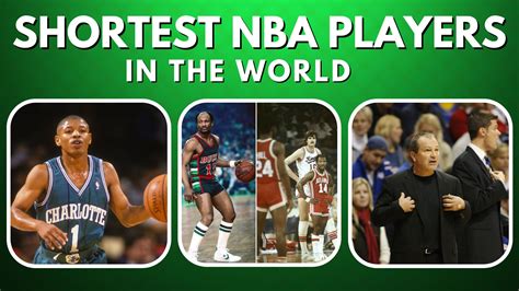 Top Shortest Nba Players In The World