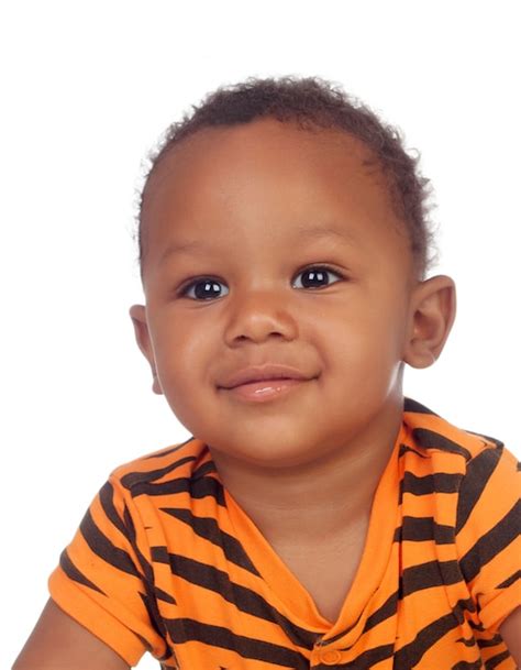 Premium Photo Adorable African Baby Smiling
