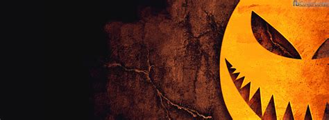 Scary Halloween Pumpkin Facebook Cover