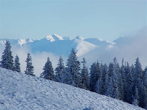 Snowy Landscape Stock Photo Image Of Peaks Landscape 1769508
