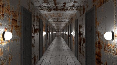 Creepy Hallway By Curiousspiders On Deviantart