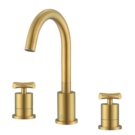 Find the gold tone bathroom faucet or the rose gold bathtub faucets, including the antique brass bath faucets.you will also find the deck mount. Ancona Ava 8-inch Widespread Cross 2-Handle Bathroom ...