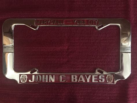NOS Vintage License Plate Frame | The H.A.M.B.