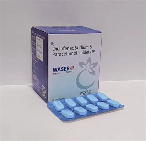 Diclofenac Sodium Mg Paracetamol Mg Serratiopeptidase At Rs Box In Panchkula