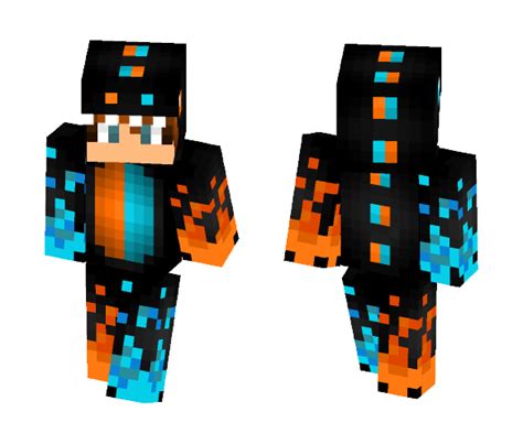 Download Fire And Water Dino Minecraft Skin For Free Superminecraftskins