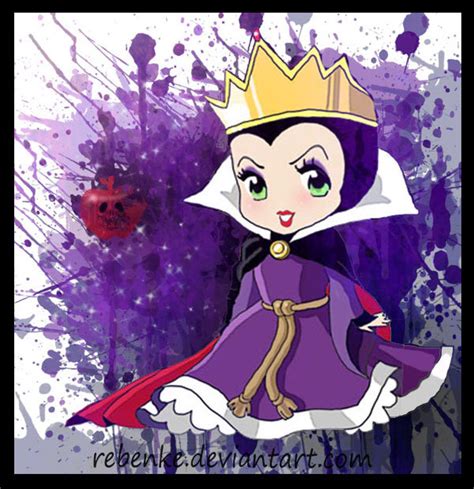 Chibi Evil Queen By Rebenke On Deviantart