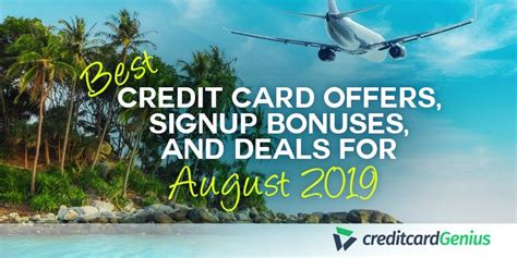 Points and miles can have squishy value and limited flexibility when redeeming. Best Credit Card Offers, Sign-up Bonuses, And Deals For August 2019 | creditcardGenius | Best ...
